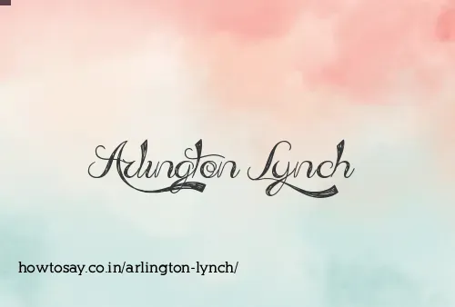 Arlington Lynch
