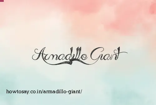 Armadillo Giant