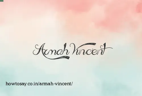 Armah Vincent