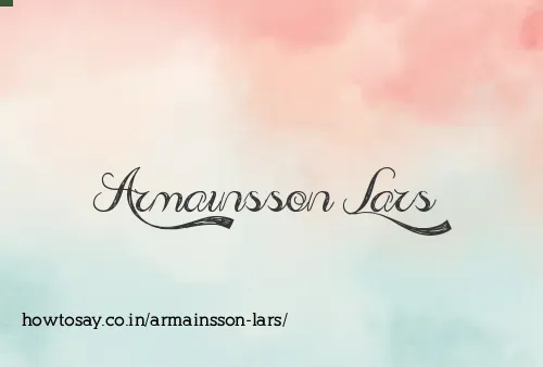 Armainsson Lars
