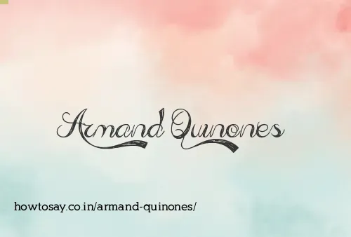 Armand Quinones