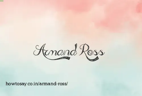 Armand Ross