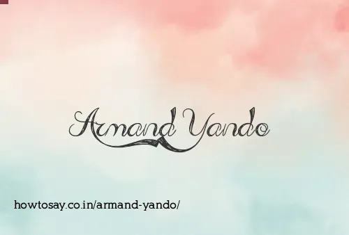 Armand Yando