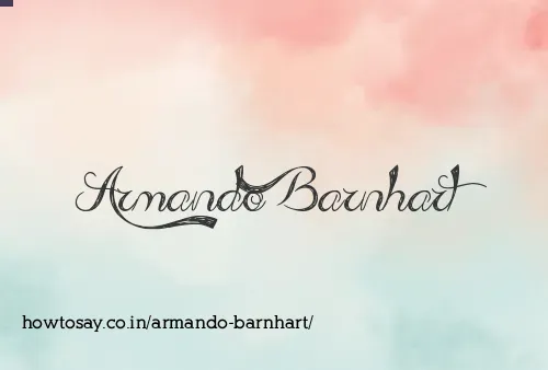 Armando Barnhart