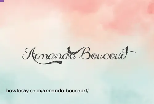 Armando Boucourt