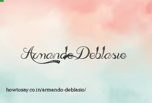 Armando Deblasio