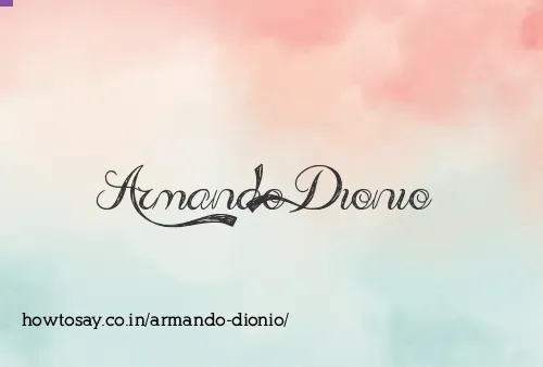 Armando Dionio