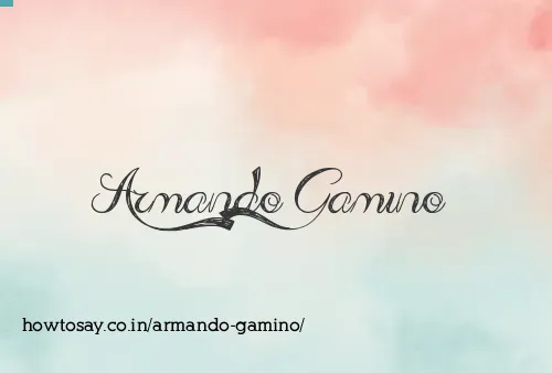 Armando Gamino
