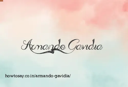 Armando Gavidia
