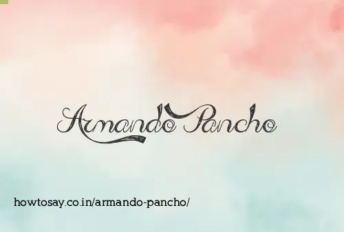 Armando Pancho