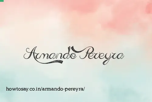 Armando Pereyra
