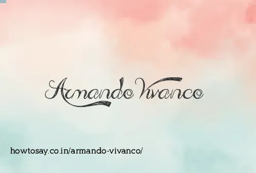Armando Vivanco