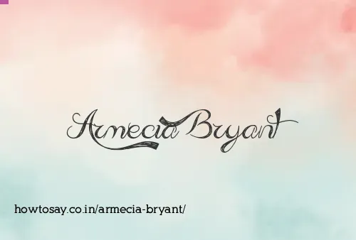 Armecia Bryant