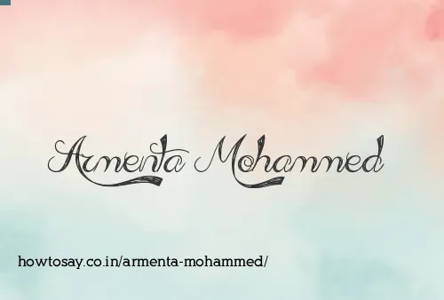Armenta Mohammed