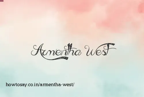 Armentha West