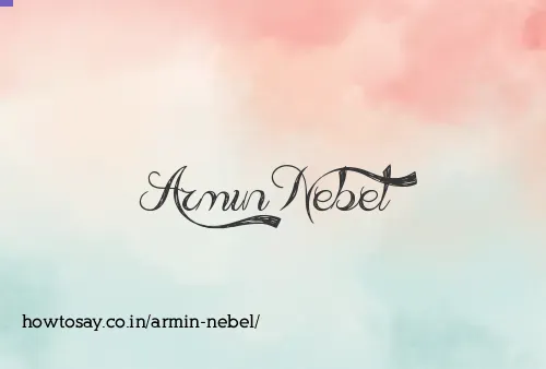 Armin Nebel