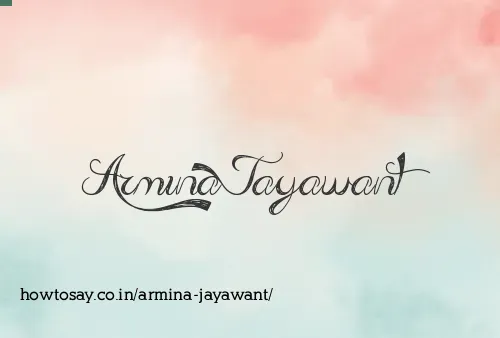 Armina Jayawant