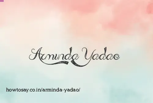 Arminda Yadao