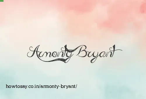 Armonty Bryant