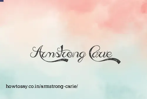 Armstrong Carie