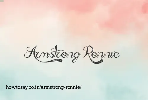 Armstrong Ronnie