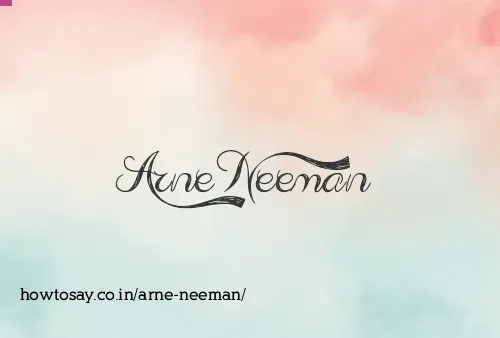 Arne Neeman
