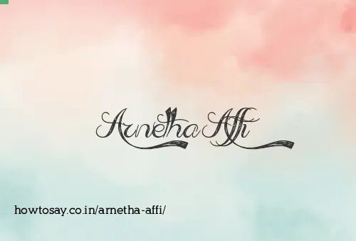Arnetha Affi
