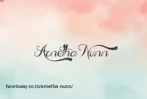 Arnetha Nunn