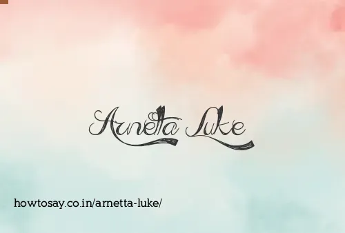 Arnetta Luke
