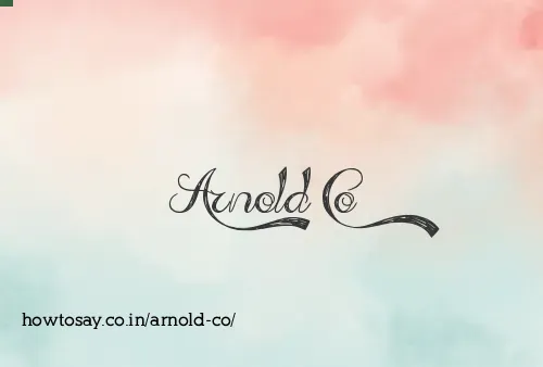 Arnold Co