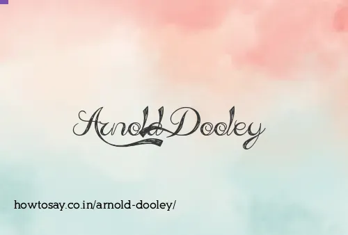 Arnold Dooley