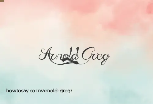 Arnold Greg