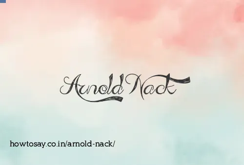 Arnold Nack