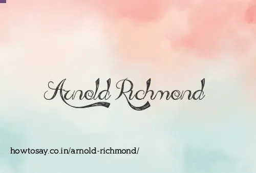 Arnold Richmond