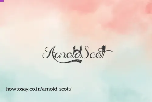 Arnold Scott