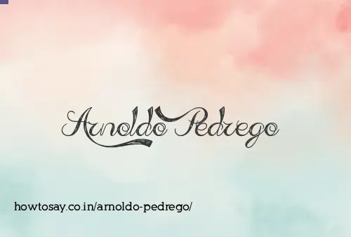 Arnoldo Pedrego