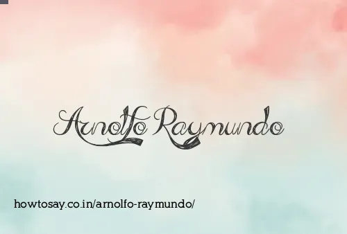 Arnolfo Raymundo