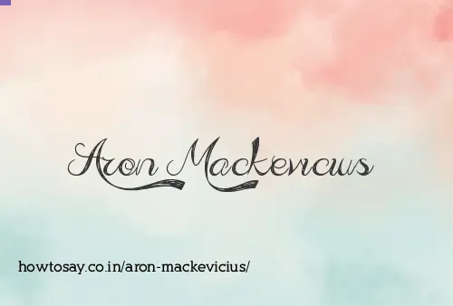 Aron Mackevicius