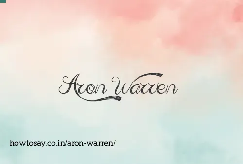 Aron Warren