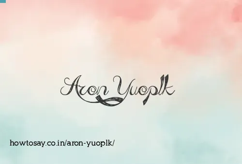 Aron Yuoplk