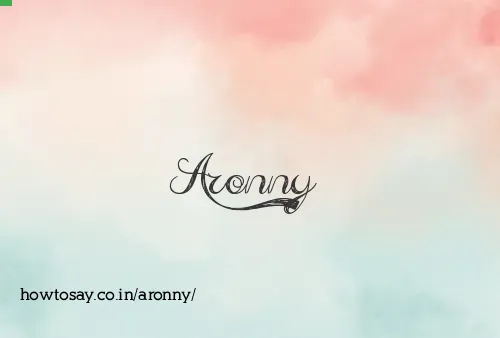 Aronny