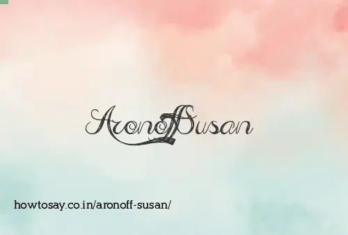 Aronoff Susan