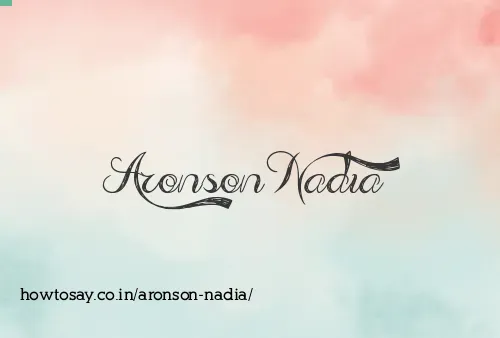 Aronson Nadia