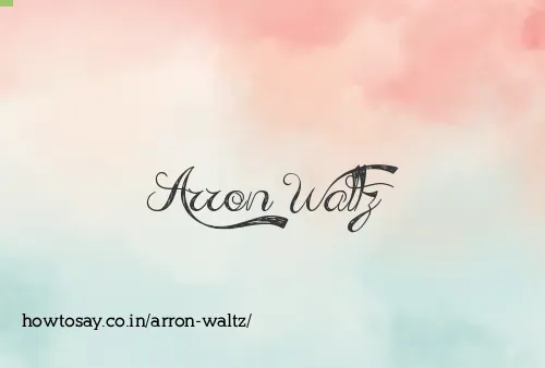 Arron Waltz