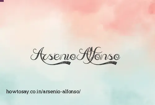 Arsenio Alfonso