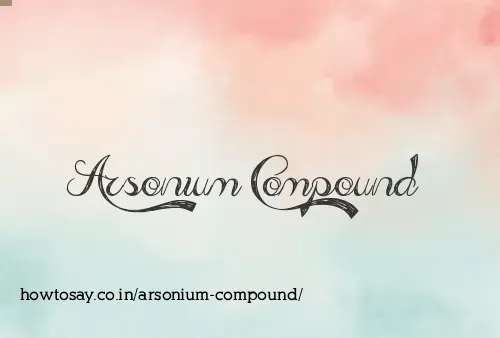 Arsonium Compound