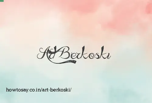 Art Berkoski