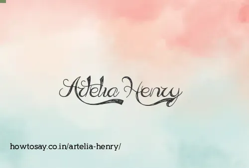 Artelia Henry