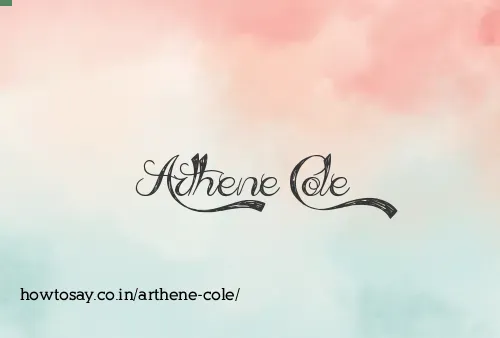 Arthene Cole