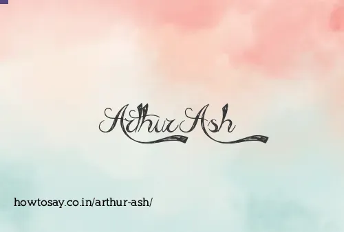 Arthur Ash